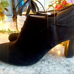 Life Stride Soft System Flex 8M Black Suede